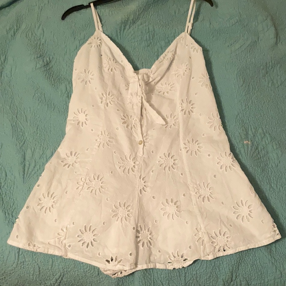 White romper